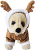 Yoption Christmas Reindeer Dog Costume, Winter Funny Pet Hoodies for Small Dogs (XL)