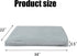 Waterproof Dog Bed Cover with Zipper, Oxford Dog Crate Pad Cover, Washable Replacement Sheets (Gray #1, 34 * 22 *