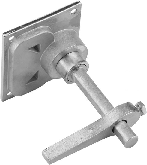 Qiilu Stainless Steel Boat Floor Lock, Flush Mount Hatch Latch Hardware Accessory for Marine Boat