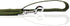 Nylon Dog Leash, 10 Feet Long, Walking Training Leash for Medium Large Dogs, 1 Inch Wide, Green