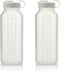 Way To Happiness 1-Quart (32 fl. oz) Water Bottle Refrigerator Shaker, Pitcher, Milk Storage, Juice,