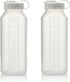 Way To Happiness 1-Quart (32 fl. oz) Water Bottle Refrigerator Shaker, Pitcher, Milk Storage, Juice,