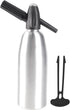 Denash 1L Soda Siphon Bottle,Portable Retro Alloy Soda Siphon, Carbonated Seltzer Water Maker with Pressure Regulator