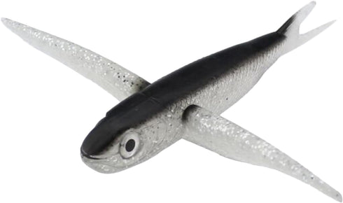 Generic Bionic Flying Fish Lure | Simulation Bionic Flying Fish Fishing Lures | Tuna Mackerel Soft Baits for Marlin