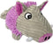 Durable Dog Plush Pastel Pals Toys with Squeakers and Crinkle in Multi-Size by Petlou (Purple, 8" Pastel Pals Warthog)