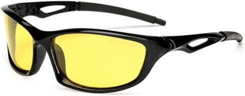 Long Keeper Polarized Sport Sunglasses for Men Women - Cycling, Running, Driving, Night Vision
