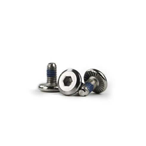 Zoofen 10 pcs Inline Skate Replacement Bearings, Skating Screws, OD 6mm Roller Blades Replacement Skate Wheel Axles