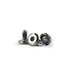 Zoofen 10 pcs Inline Skate Replacement Bearings, Skating Screws, OD 6mm Roller Blades Replacement Skate Wheel Axles