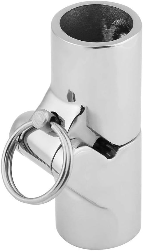 SHENGHUISS 2 Pack 7/8 Inch (22MM) Stainless Steel 316 Folding Swivel Coupling Tube Pipe Connector Fitting for Boat Hand