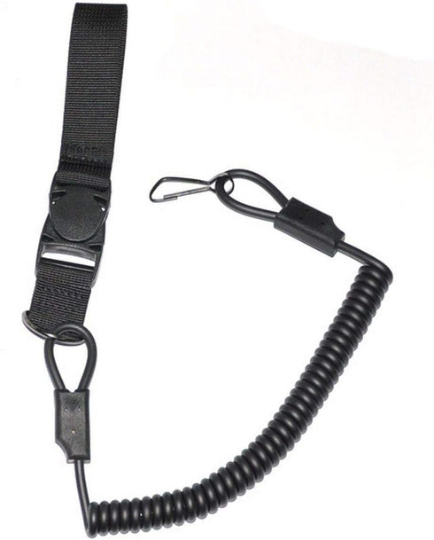 Tactical Scorpion Gear TSG-PL001 Pistol Lanyard - Black