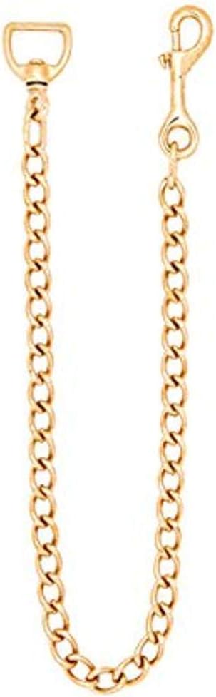 Weaver Leather #720 Lead Chain, 24", 1" Swivel, Brass Plated