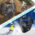 Paintball Mask Anti Fog, Airsoft Full Face Tactical Mask with Removable Goggles
