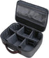 Kylebooker Fishing Reel Gear Bag, Portable Tackle Organizer Storage Case for Spinning Baitcasting Fly Reels