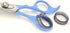 SCAREDY CUT NO Buzz Dog Clippers, Tiny Trim Safety Scissor, Silent Low Noise Grooming Clipper, Right Handed Blue