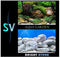 Seaview Aquarium Brightstone Background, 12-Inch by 50-Feet