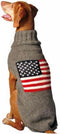 Chilly Dog American Flag Dog Sweater, X-Small