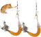 Cat Feather Toys Attachments - 2 Pcs Handmade Natural Shrimps - Cat