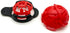 Red Color 6 in 1 Golf Ball Liner Line Marker Template Drawing Mark Alignment Tool(Red)