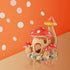 Aquarium Mushroom House, Fish Tank Cave Ornament for Pleco Caves and Fairy Garden Decorations