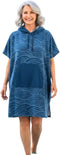 Maloo Nalu Changing Poncho Hooded Surf & Swim Towel Poncho for Adults
