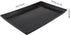 TEHAUX Dog Crate Tray, Dog Kennel Replacement Pan Rabbit Tray Plastic Dog Potty Tray Black Bird Cage Trays Replacement for Cat Dog Cage Pet Supplies (43 * 32.5 * 2.5cm/16.98 * 12.77 * 0.98inch)
