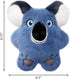 KONG Snuzzles Dog Toy, Plush Squeaker, Crinkle Sounds, Soft Durable Indoor Play (Bear/Koala Combo, Medium)