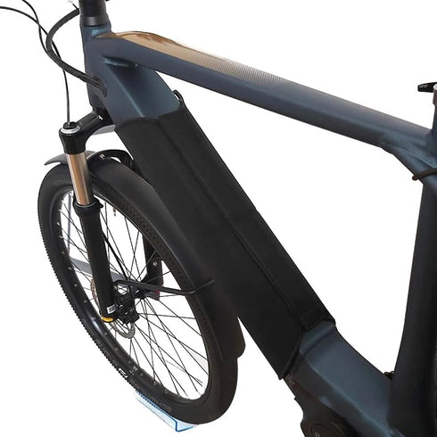 Waterproof E-Bike Battery Cover, Dustproof Electric Bicycle Frame Battery Protector Case for Cycling Accessories