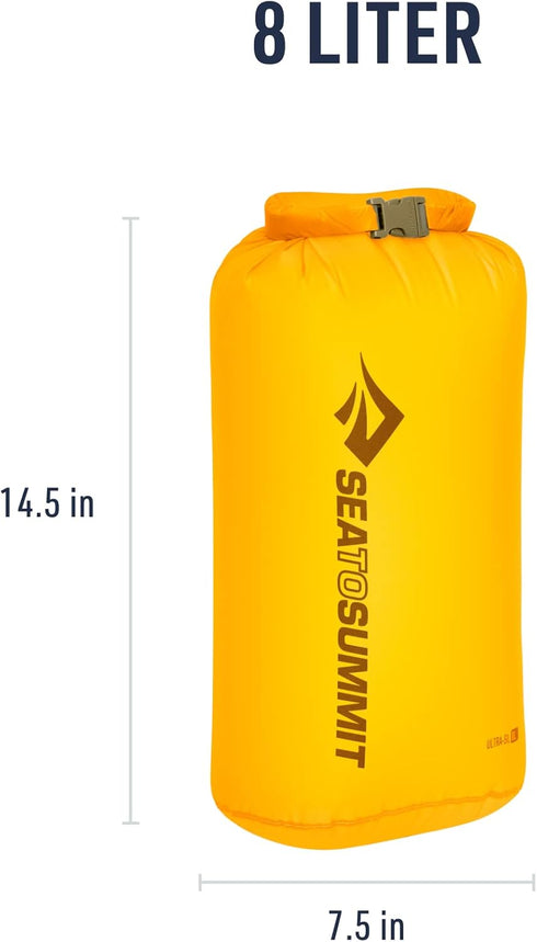 Sea to Summit Ultra-Sil Dry Bag, Ultralight Waterproof Dry Storage for Outdoor Activities