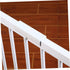 12 Pcs Safety Door Reinforcement Slot Baby Gate Reinforcement Stair Reinforcement Downstair Parts Tools for Kids Fence Reinforcement Groove Child Door The Fence White PVC by KOMBIUDA
