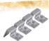 4pcs Aquarium Lid Clips, Glass Aquarium Fish Tank Accessories for Cover Support and Clip