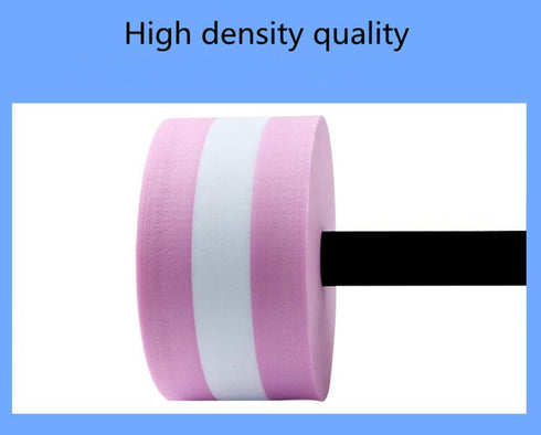 Floating Dumbbells for Water Sports - Set of 2 for Water Aerobics (Pink, Red, Blue, Green)