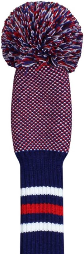 Scott Edward Golf Headcovers for Woods Set of 3, Fits Driver (460cc), Fairway Wood, Hybrid for Golf Bag