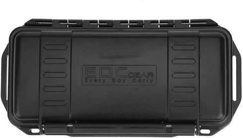 Tbest Eboxer Protective Waterproof Case, Outdoor Shockproof Airtight Survival Box for Fishing, Hiking, Black
