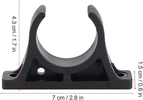 Tbest Kayak Paddle Holder, 1 Pair Durable Plastic Oar Holder Clips for Kayaks and Canoes