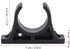 Tbest Kayak Paddle Holder, 1 Pair Durable Plastic Oar Holder Clips for Kayaks and Canoes