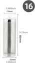 baoauh 10pcs Shrimp(16mm) Aquarium Stainless Steel Mesh Filter Guard Inflow Inlet Filter Stainless Steel Mesh Net Guard
