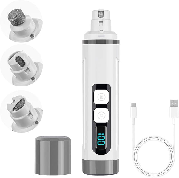 Dog Nail Grinder Quiet-2025 Release Ultra-Quiet Dog & Cat Nail Grinder with