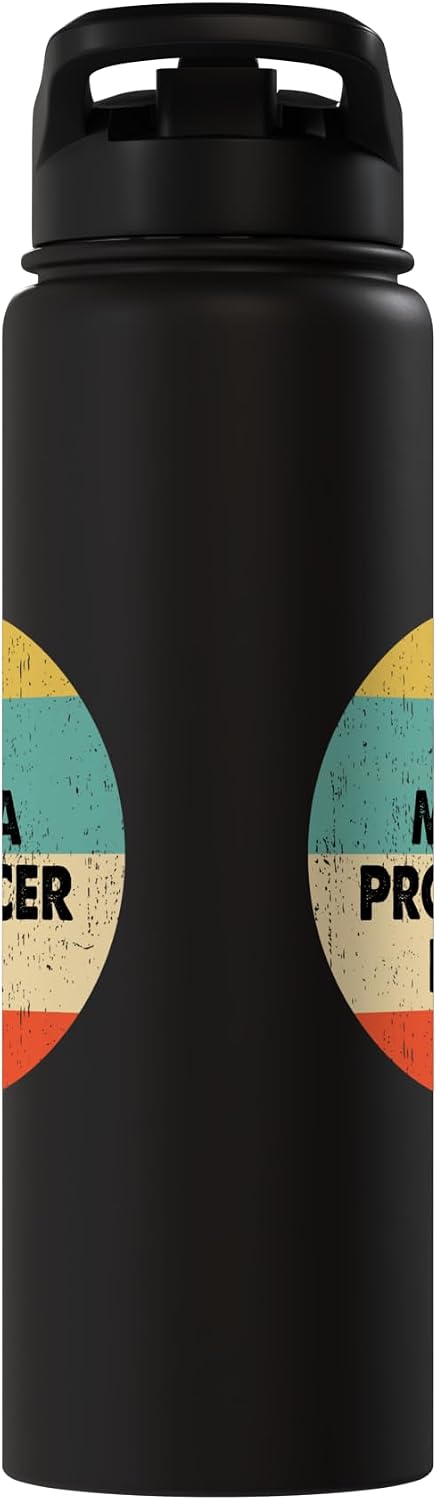 Funny Media Producer Shirts & Gifts Media Producer Shirt | Best Media Producer Ever Stainless Steel Insulated Water