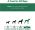 BONIES Natural Calming Formula Regular-Sized Single Bone for Dogs Over 50 LBS - 1 Bone, Low Calories