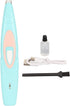 Dog Clippers, Electric Rechargeable Pet Paw Trimmer with Comfortable Handle for Travel (Blue)
