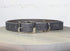 Full Grain Thick Leather Dog Collar - Medium Size 14"-18", Gray