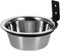 Stainless Steel Hanging Dog Bowls, Wall-Mounted Food Dispenser, Collapsible Dog Bowl Set