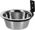Stainless Steel Hanging Dog Bowls, Wall-Mounted Food Dispenser, Collapsible Dog Bowl Set