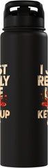 Ketchup Costume I Just Really Like Ketchup Ok Stainless Steel Insulated Water Bottle