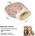 GDCARSL Cozy 360 Sleeping Bag for Cats, Self Warming Cat Sleeping Bag for Indoor Cats, Wrap Cat Hideaways Pet Snuggle