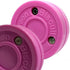 Green Biscuit Hockey Pucks 2 Pack, Green and Pink Passer Street Pucks with Free GB Sticker