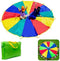 Youngchy Parachute with Handles 8ft 10ft 12ft Play Parachute Games for Outdoor Team