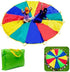 Youngchy Parachute with Handles 8ft 10ft 12ft Play Parachute Games for Outdoor Team
