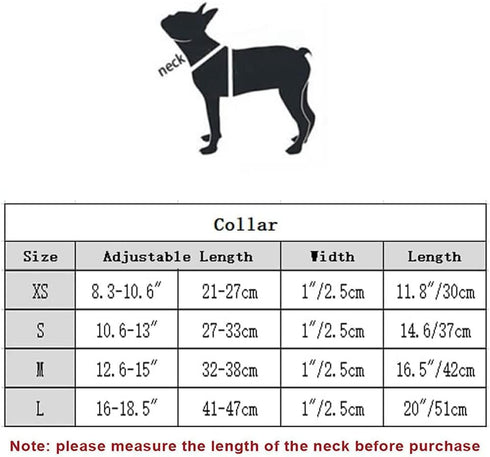 Spiked Dog Collar, Soft Pu Leather Adjustable Mushrooms Rivet Studded Collar for Puppy (XS, Black)