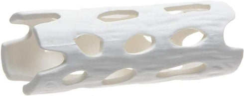 White Aquarium Decor, Shrimp Shelter Tube Breeding Hiding Cave Holes for Fish Tank